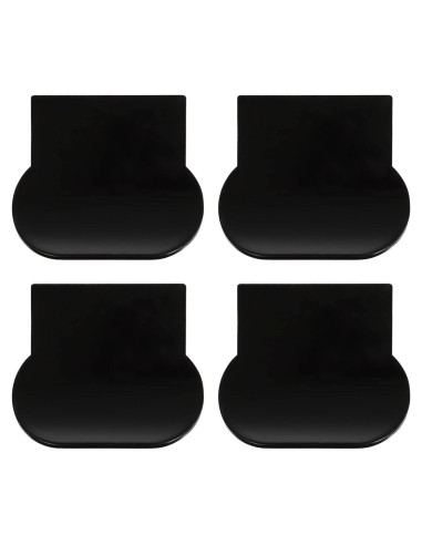 Levantador de Tapa de Inodoro DOITOOL - 4 Pcs - Negro
