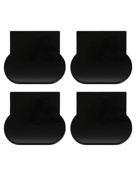 Levantador de Tapa de Inodoro DOITOOL - 4 Pcs - Negro