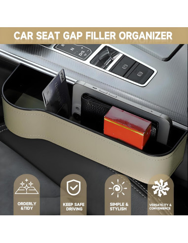 Organizador de Relleno de Espacio entre Asientos AIUSLN - 2 Piezas