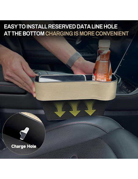 Organizador de Relleno de Espacio entre Asientos AIUSLN - 2 Piezas