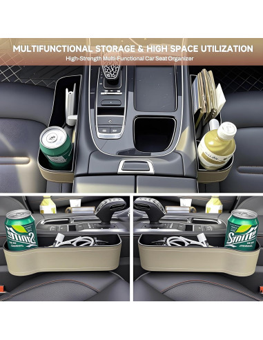 Organizador de Relleno de Espacio entre Asientos AIUSLN - 2 Piezas