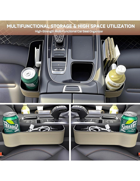 Organizador de Relleno de Espacio entre Asientos AIUSLN - 2 Piezas