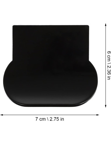 Levantador de Tapa de Inodoro DOITOOL - 4 Pcs - Negro