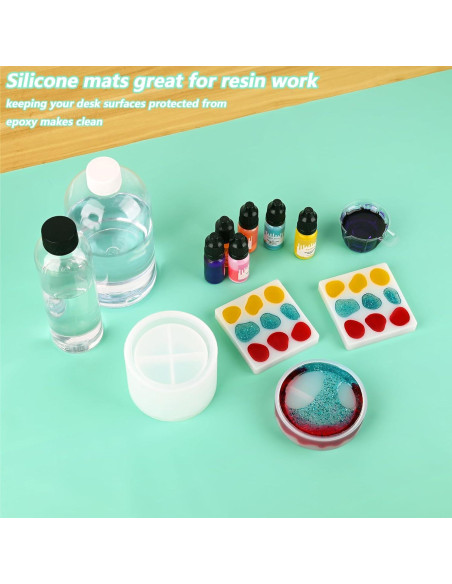 Alfombrilla de Silicona Actvty 70x50 cm Antideslizante Verde