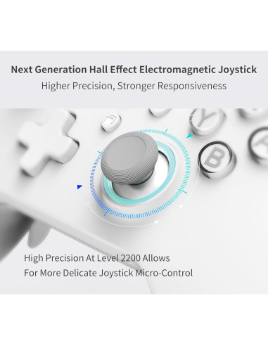 Controlador GuliKit KK3 MAX Bluetooth Inalámbrico 2200 Precisión