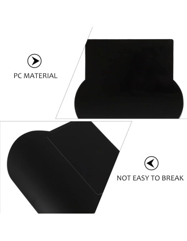 Levantador de Tapa de Inodoro DOITOOL - 4 Pcs - Negro