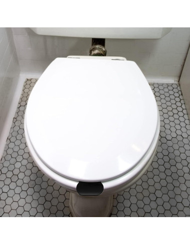 Levantador de Tapa de Inodoro DOITOOL - 4 Pcs - Negro