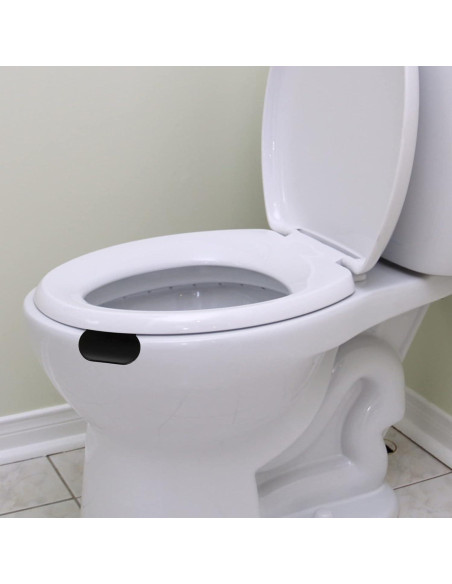 Levantador de Tapa de Inodoro DOITOOL - 4 Pcs - Negro