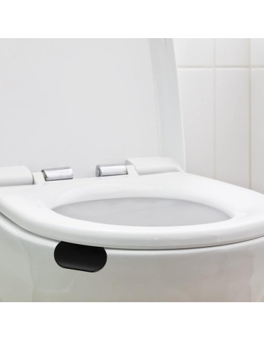 Levantador de Tapa de Inodoro DOITOOL - 4 Pcs - Negro