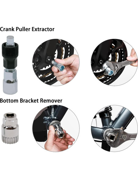 Kit de Herramientas de Reparación de Bicicleta YDIAMEJ 6 Pcs