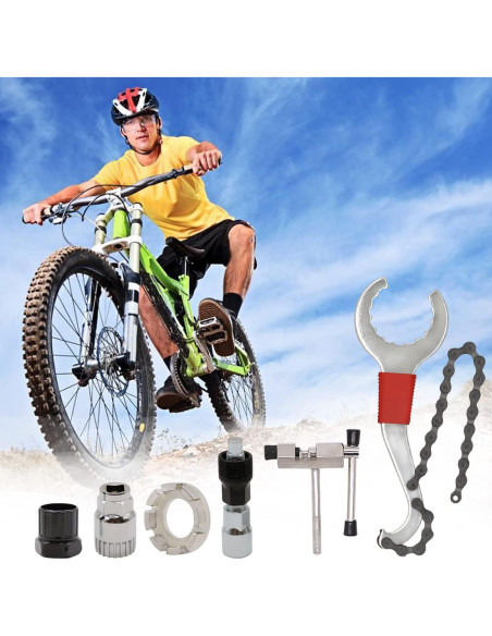 Kit de Herramientas de Reparación de Bicicleta YDIAMEJ 6 Pcs