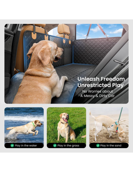 Funda de Asiento para Perros REEVAA L Universal Impermeable