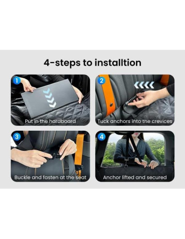 Funda de Asiento para Perros REEVAA L Universal Impermeable