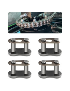 4 Enlaces Maestros de Cadena NHHC 428 para Motocicleta y Bicicleta