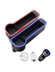 Organizador de Asiento de Coche xiaoniu con LED 7 Colores