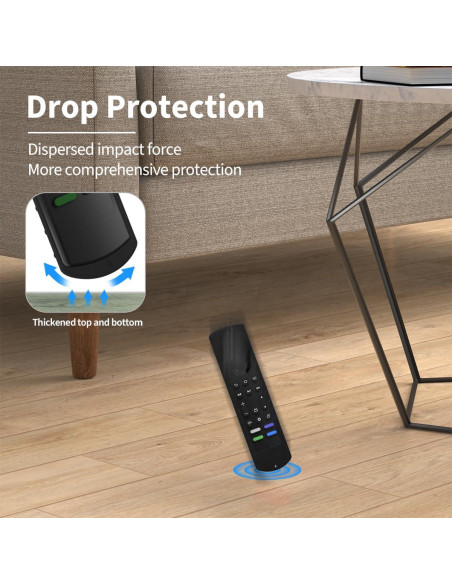 Funda de Silicona para Control Remoto Fire TV Stick 4K Max 2023 - 3 Piezas