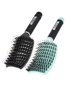 Juego de Cepillos Desenredantes TaiBest - Cerdas de Jabalí