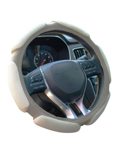 Cubierta de Volante FHQSX Beige 38 cm Universal Antideslizante