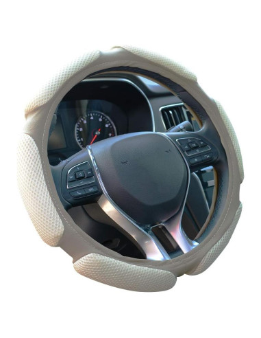 Cubierta de Volante FHQSX Beige 38 cm Universal Antideslizante