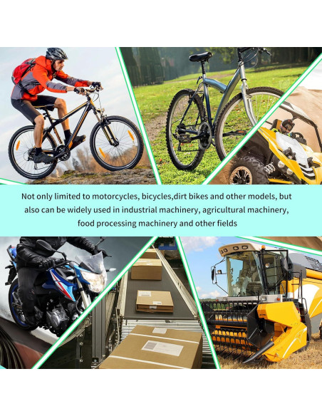 4 Enlaces Maestros de Cadena NHHC 428 para Motocicleta y Bicicleta