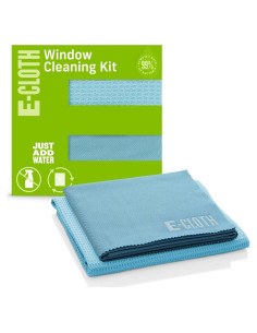 Kit de Limpieza de Ventanas E-Cloth - 2 Paños Microfibra