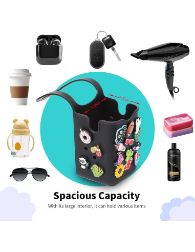 Soporte para Taza de Silicona WinRese YSZ-Cup Holder Negro