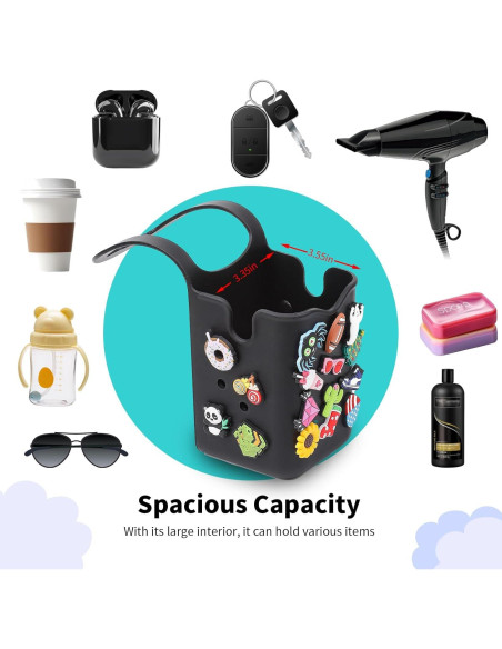 Soporte para Taza de Silicona WinRese YSZ-Cup Holder Negro