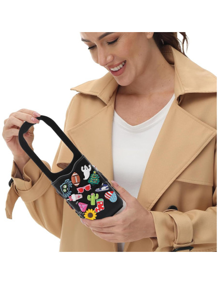 Soporte para Taza de Silicona WinRese YSZ-Cup Holder Negro