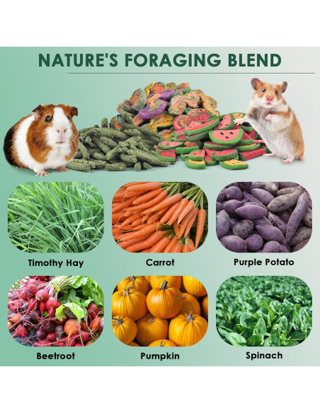 Golosinas Naturales para Conejos KATUMO 430g Heno Timothy