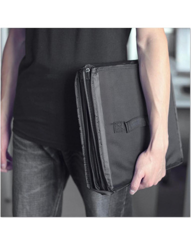 Cesta de Almacenamiento Plegable AUTOARK AK-018 Negro