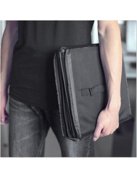 Cesta de Almacenamiento Plegable AUTOARK AK-018 Negro