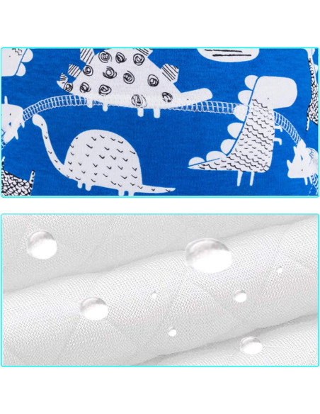 Pantalones de Entrenamiento para el Baño Niños 2-4A Azul 10 Paquetes