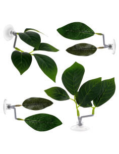 Juego de 4 Almohadillas Decorativas para Acuario Teaaha Verde