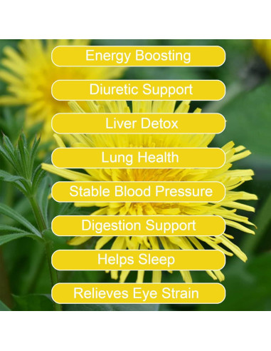 Té de Diente de León Natural T'SMOMENT - 40 Bolsitas Sin Cafeína