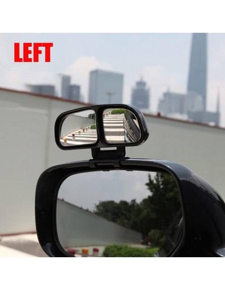Espejo de Punto Ciego Riloer Ajustable para Auto Izquierdo