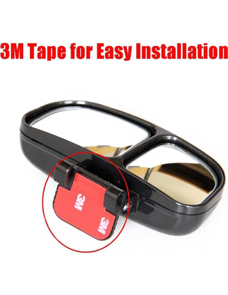 Espejo de Punto Ciego Riloer Ajustable para Auto Izquierdo