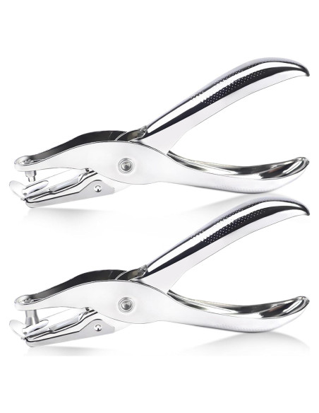 Juego de 2 Perforadoras Manuales de Papel TKYZMS - 6mm y 3mm