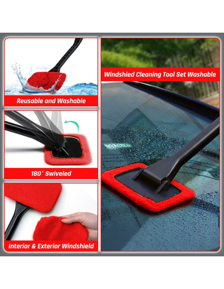 Kit de Detalle de Coche 37PCS Fortuning's JDS con Aspiradora