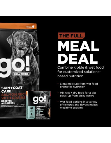 Comida Seca para Perros Go! Soluciones Salmón 5.44 kg