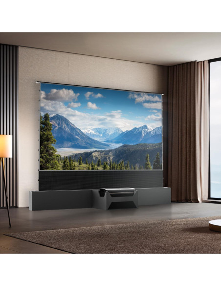 Estación de Proyector AWOL Vision Solo con Soporte para Pantalla 120"