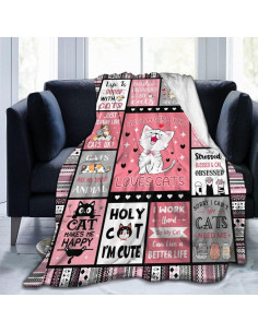 Manta de Franela Gumboy para Gatos 127x102 cm Suave y Cálida 2