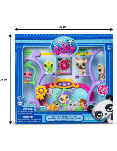 Juego de Talentos Littlest Pet Shop - Generación 7 con 2 Mascotas