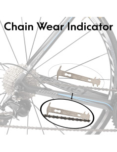 Kit de Herramientas para Bicicleta BikeHand - Comprobador de Cadena y Alicates 2