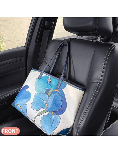 Ganchos de Reposacabezas para Coche iSmille - 2 Paquetes Beige