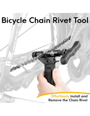 Kit de Herramientas para Bicicleta BikeHand - Comprobador de Cadena y Alicates