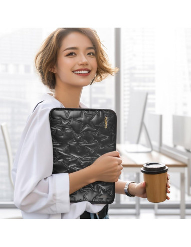 Funda para portátil 13" Vinterfint Negra a prueba de golpes