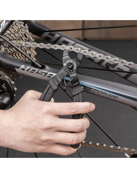 Kit de Herramientas para Bicicleta BikeHand - Comprobador de Cadena y Alicates