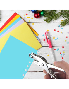 Juego de 2 Perforadoras Manuales de Papel TKYZMS - 6mm y 3mm 2