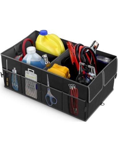 Organizador de Maletero de Coche EPAuto Plegable 3 Compartimentos