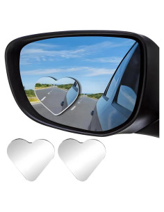 Espejos de Punto Ciego Sandfren 2PCS Universal Plata